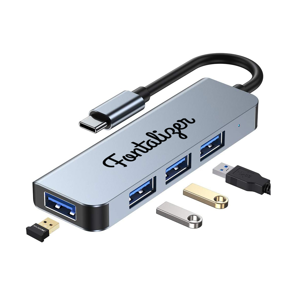 USB-C HUB 4-in-1 Adapter 10
