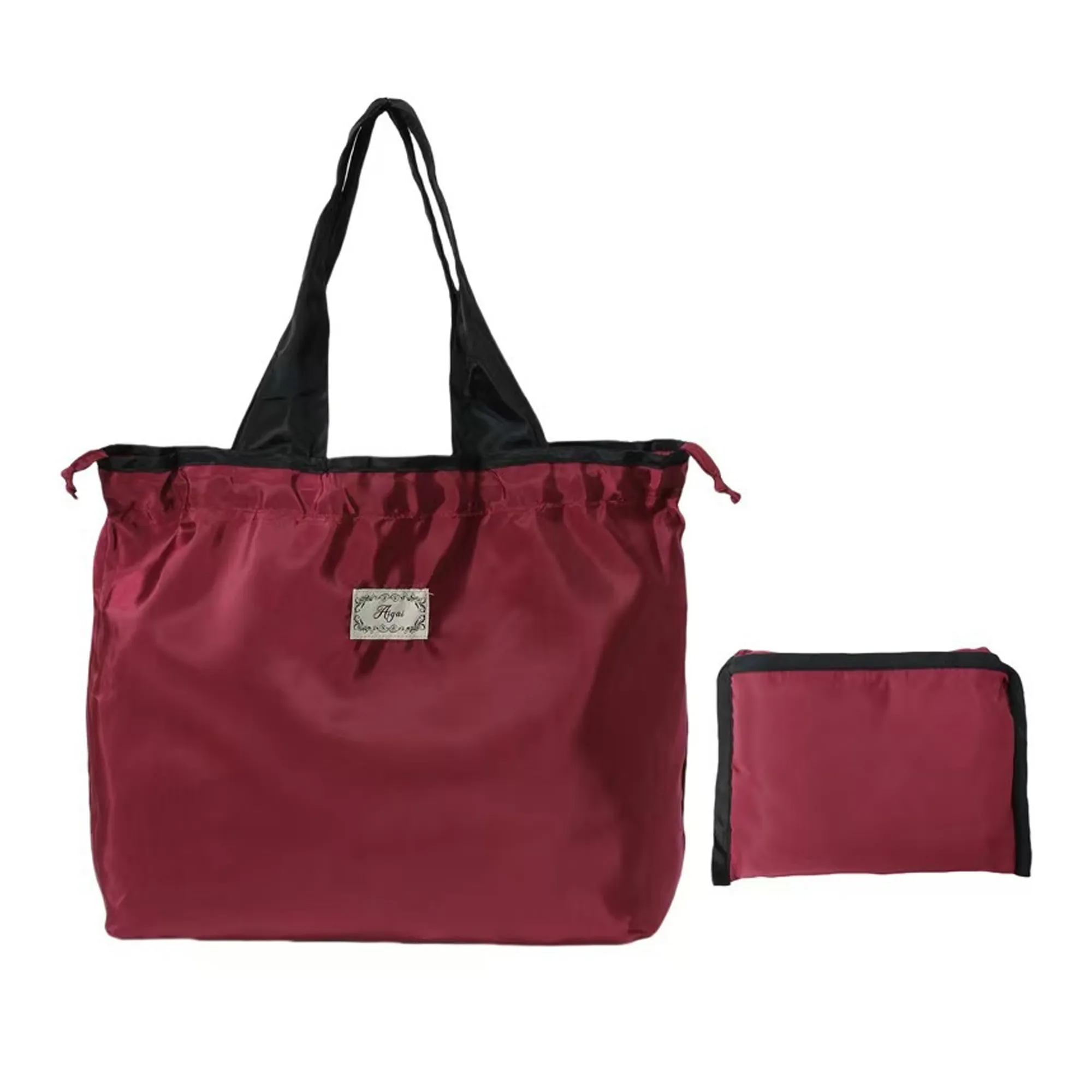 Large Foldable Waterproof Reusable Shopping Tote Bag 4
