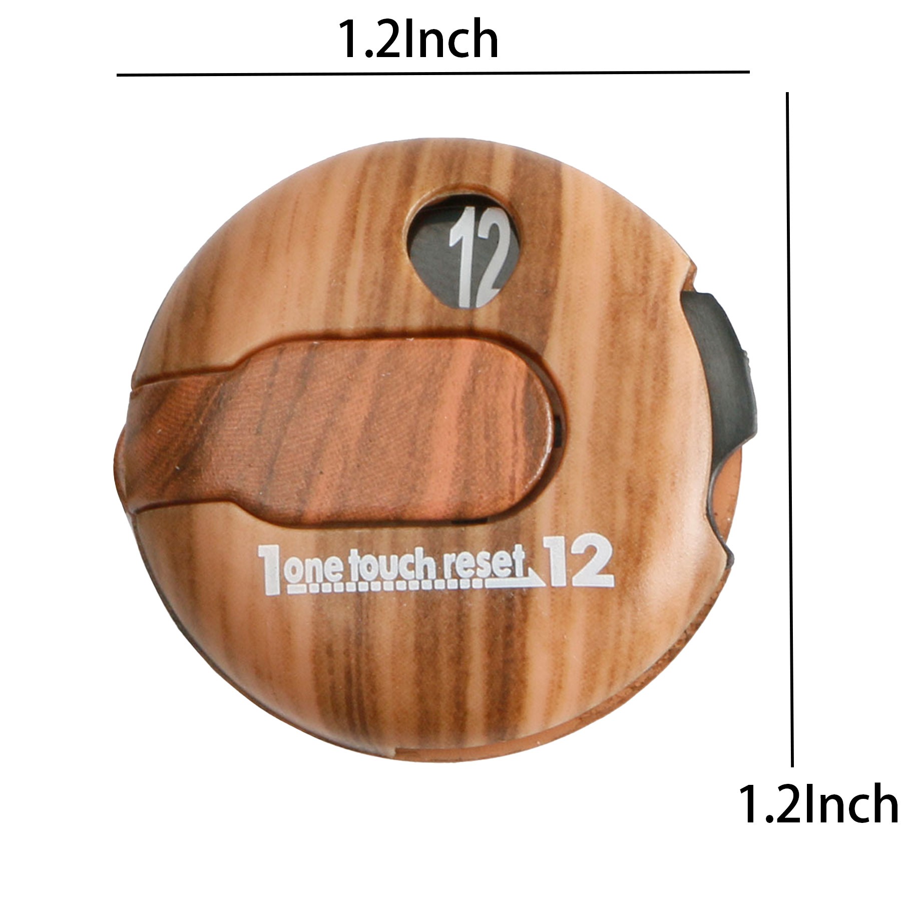 Wood Grain Golf Score Counter 2