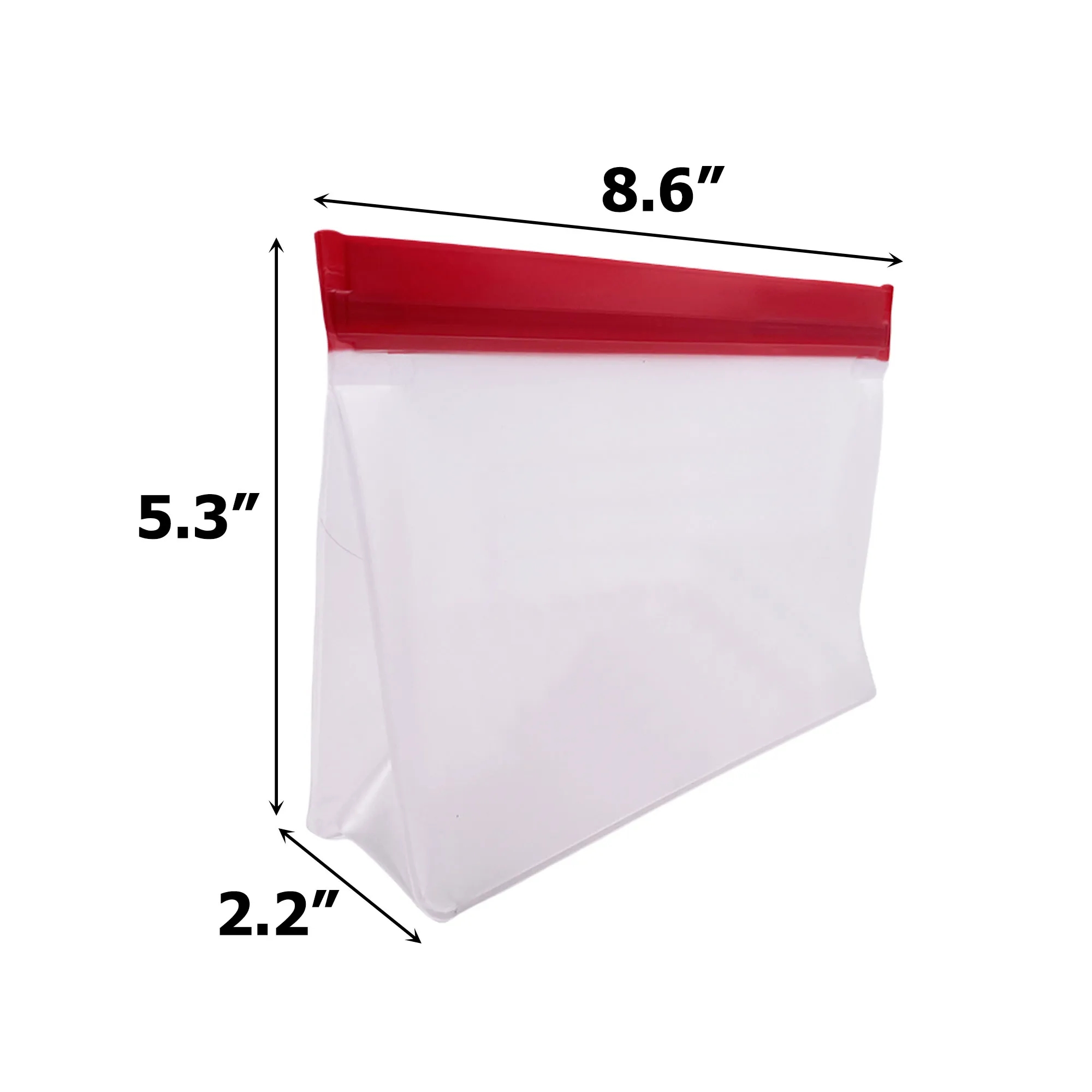 EVA Food Bag Scrub Thicker Self-Sealing 5