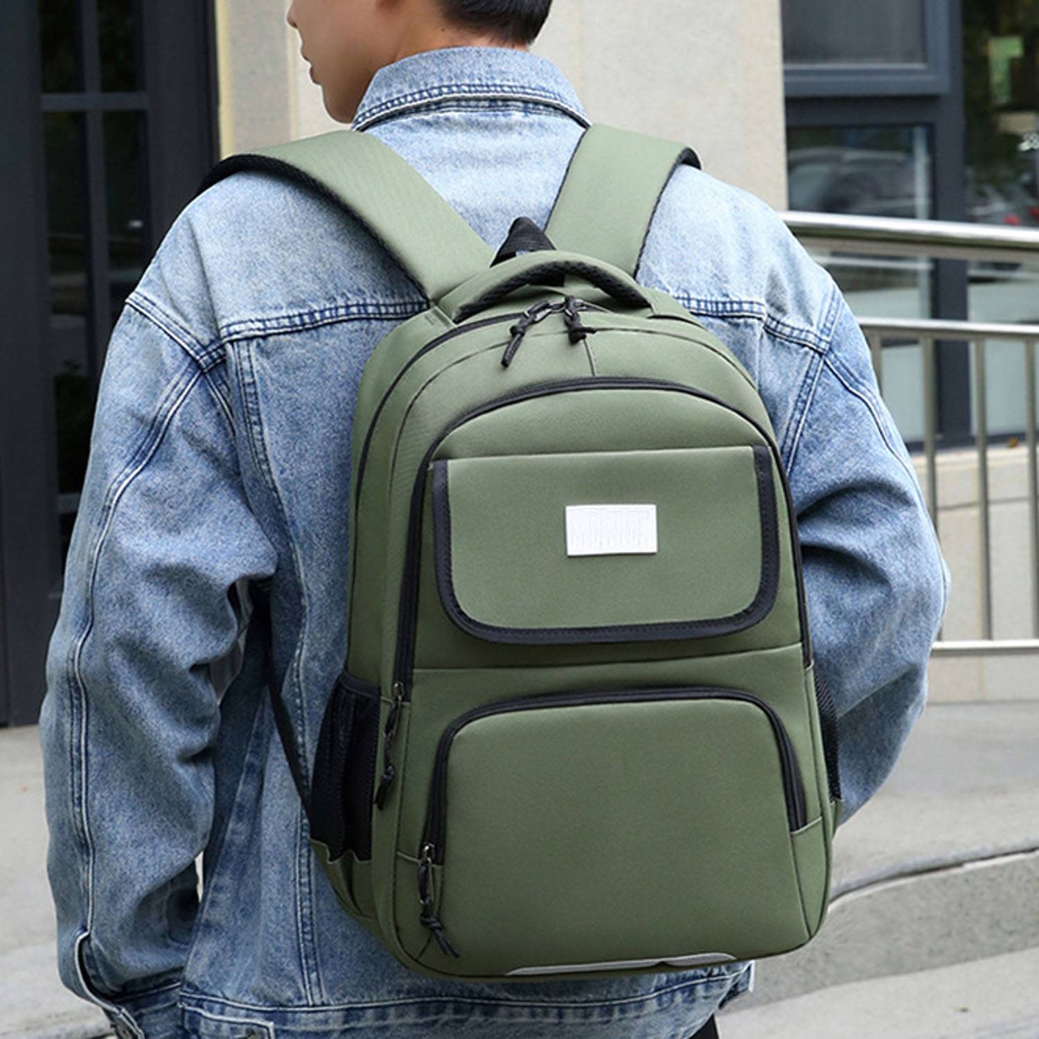 Large Capacity Waterproof Oxford Backpack 9