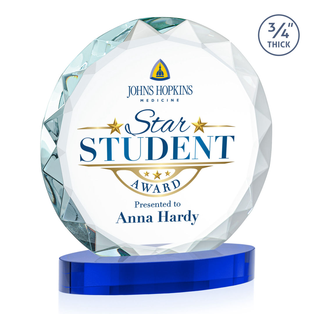 Centura VividPrint™ Award on Alberton Base - Blue 12