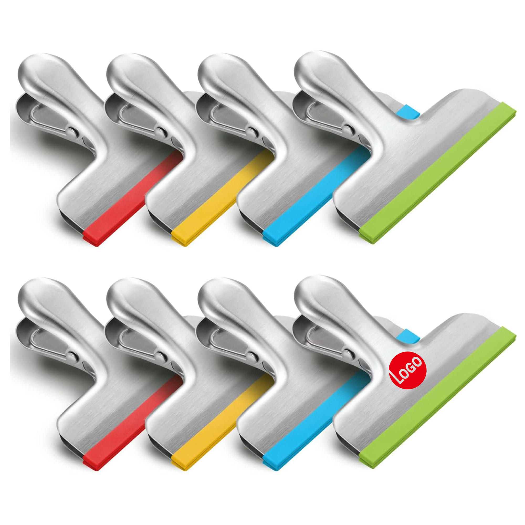 MOQ 50pcs Chip Clips Covered with Silicone 2
