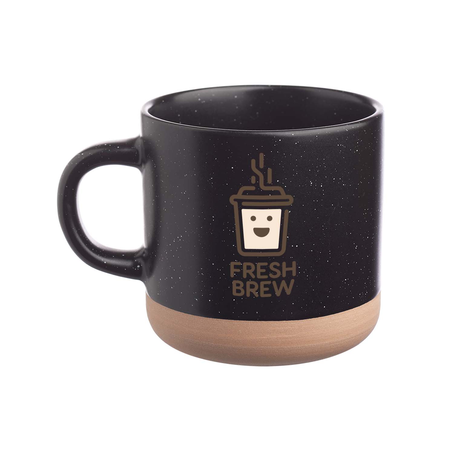 11 oz. Petite Speckled Clay Ceramic Mug (Full Color Imprint) 6