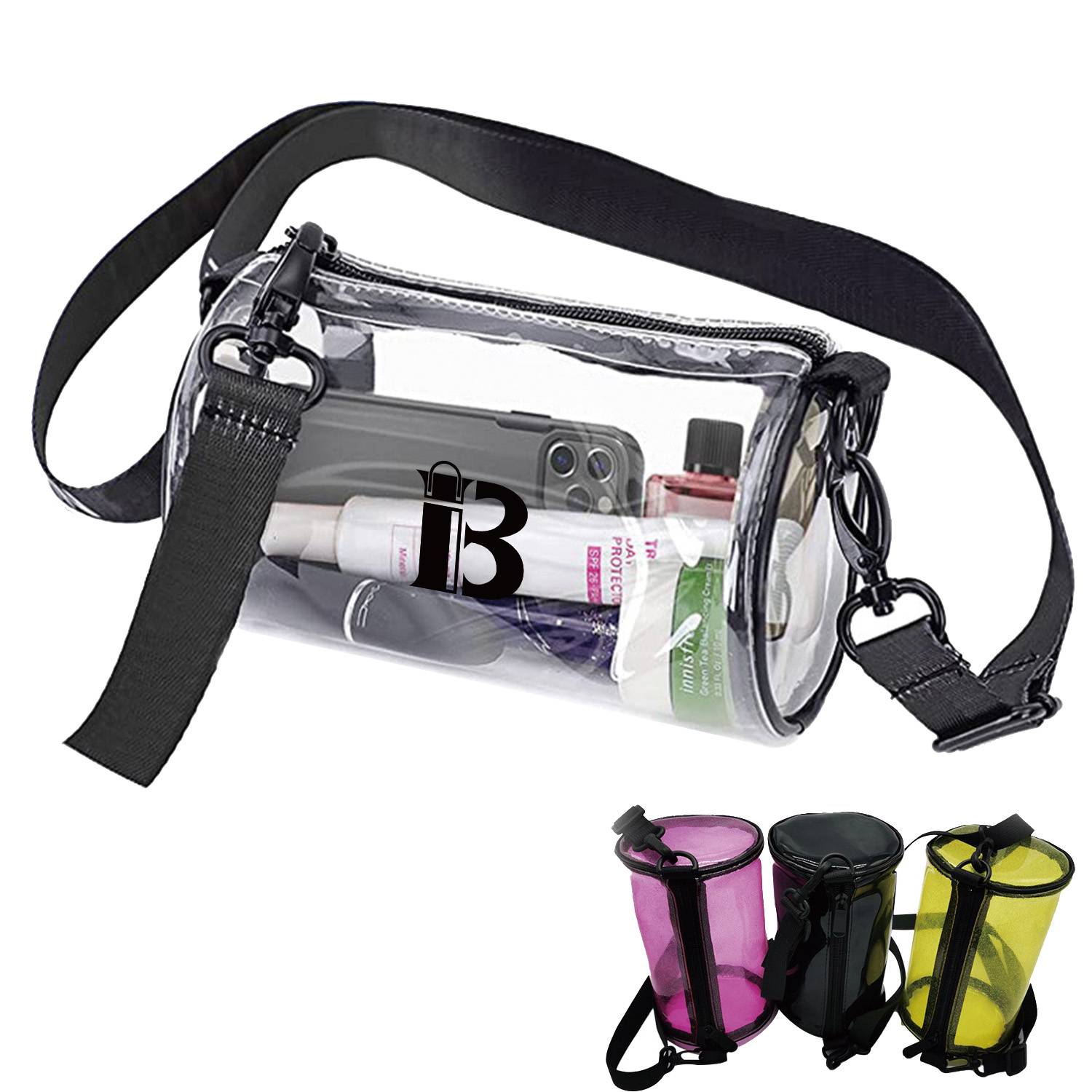 Clear PVC Mini Crossbody Bag 2