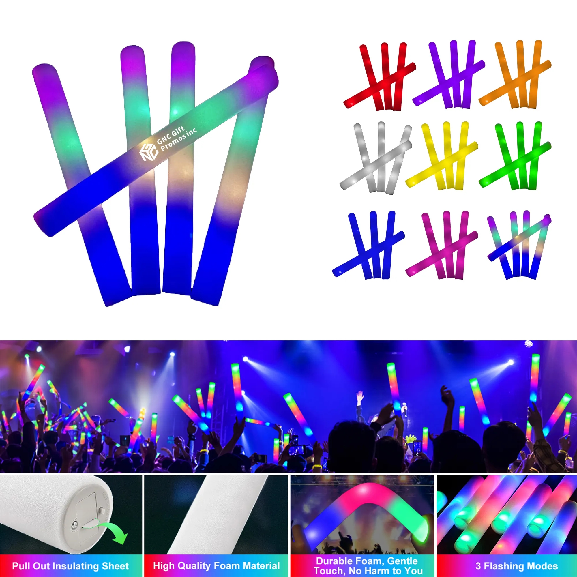 Soft Foam Glow Sticks 4
