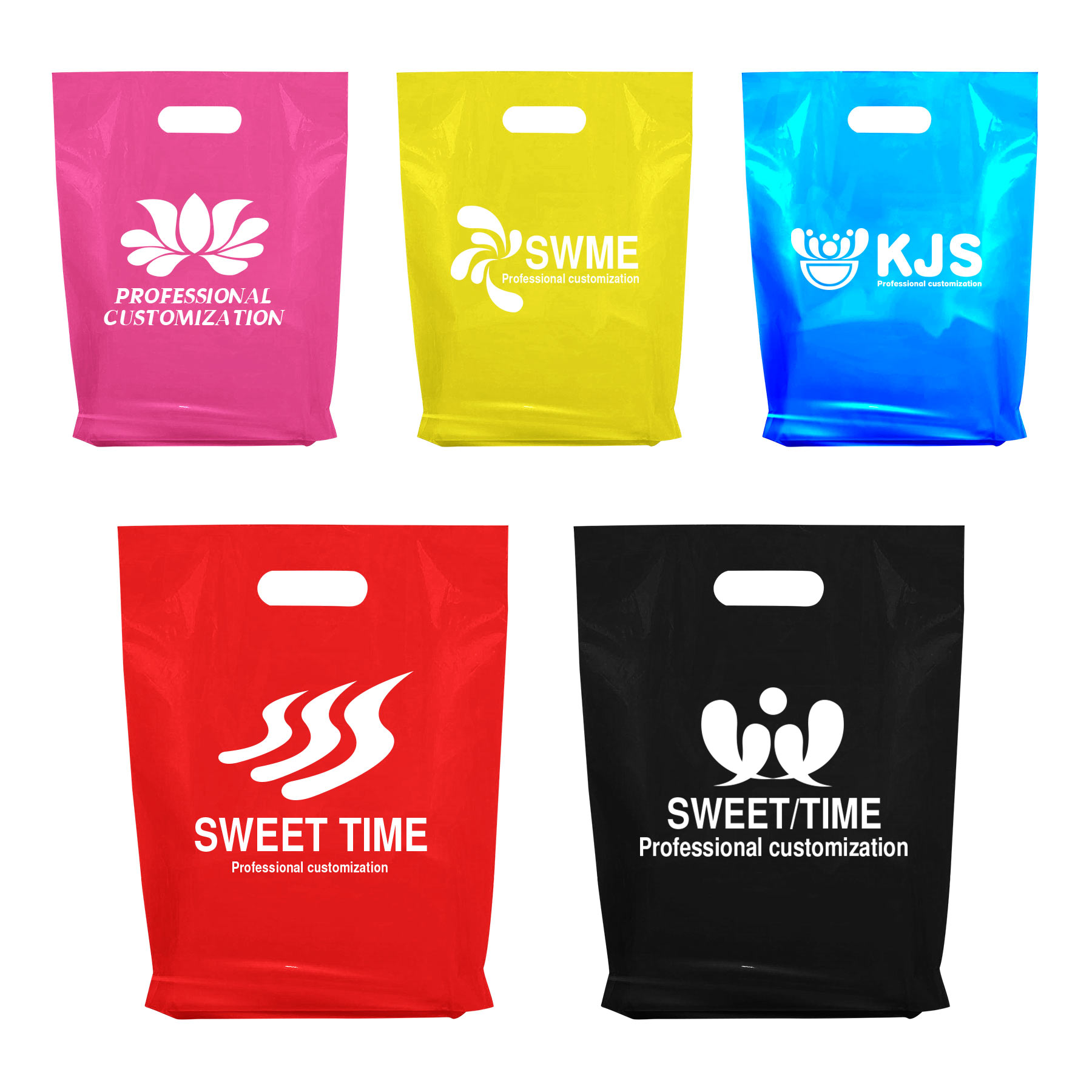 Die Cut PE Plastic Bag 1