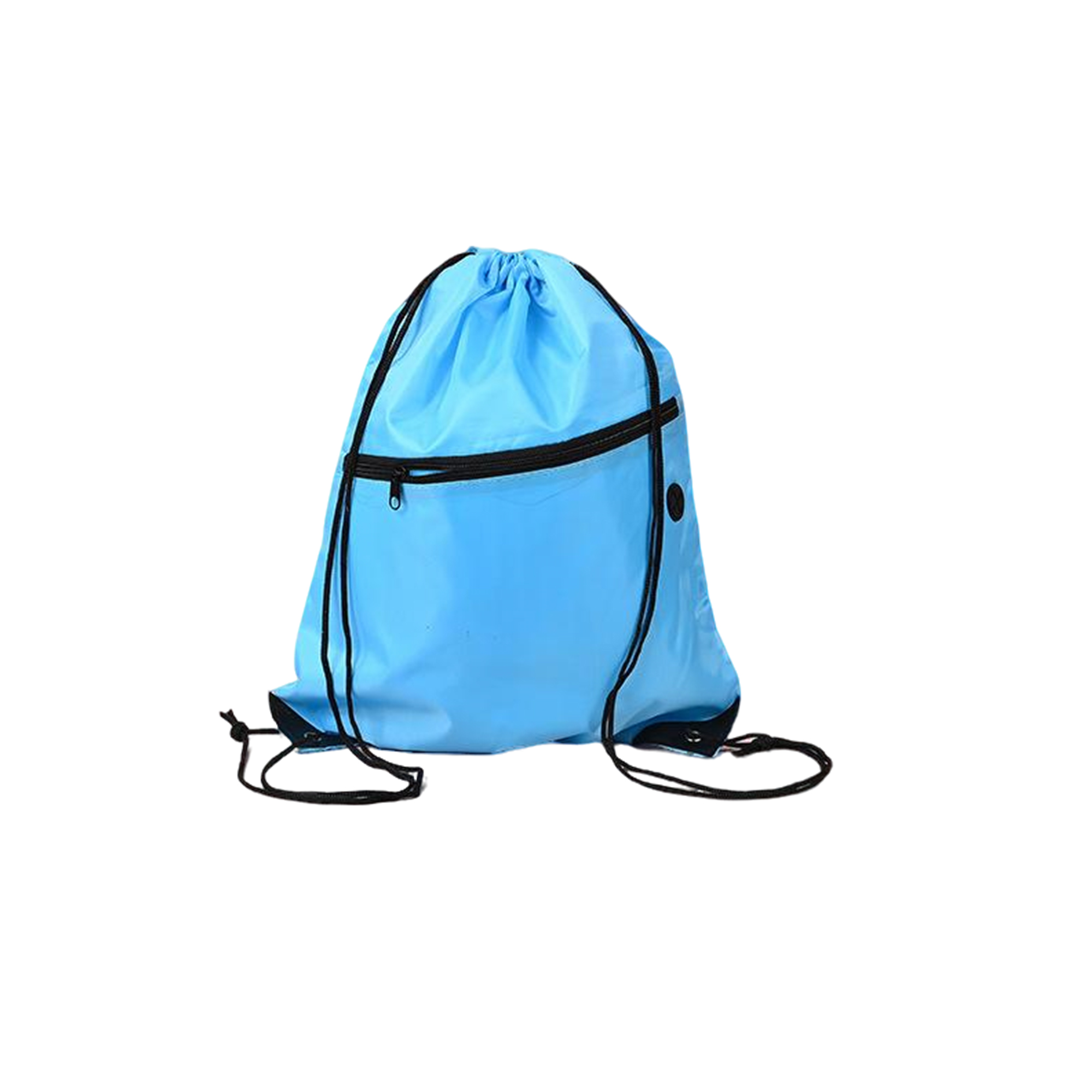 Nylon Drawstring Backpack With Front Compartment 7