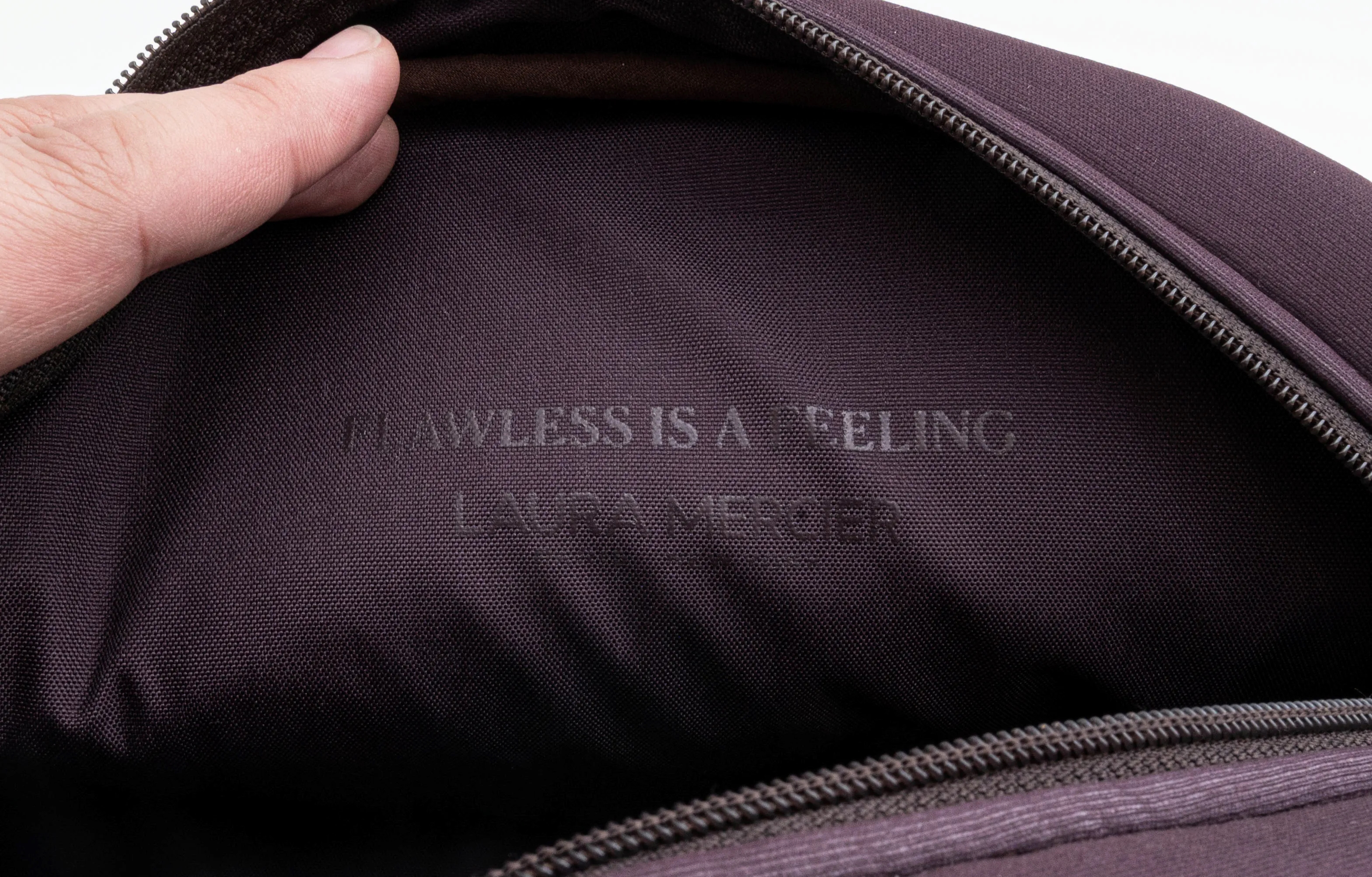 Sublimated Zippered Pouch with Metal Plate 1
