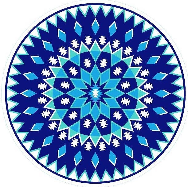Large Microfiber Printed Round Beach Towels 4