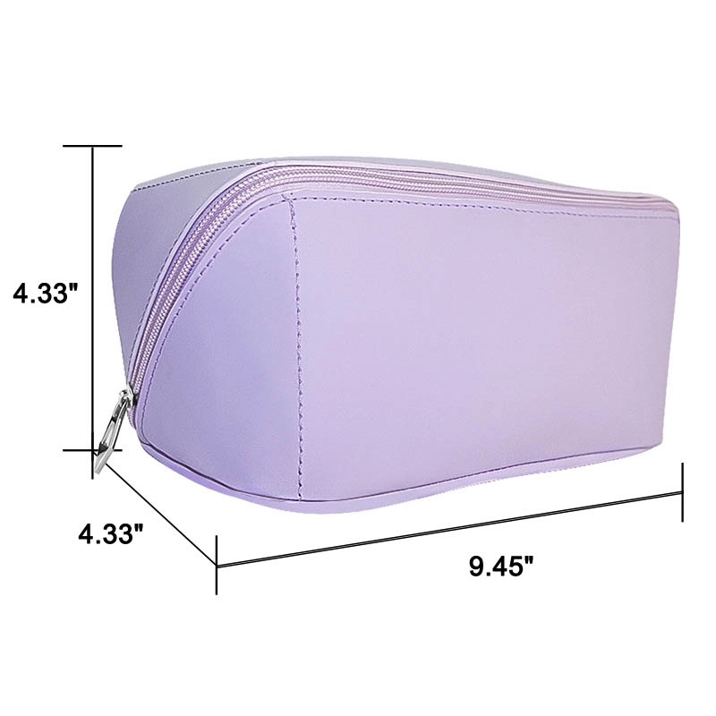 Custom Travel Makeup Organizer Pouch & Cosmetic Toiletry Bag 8