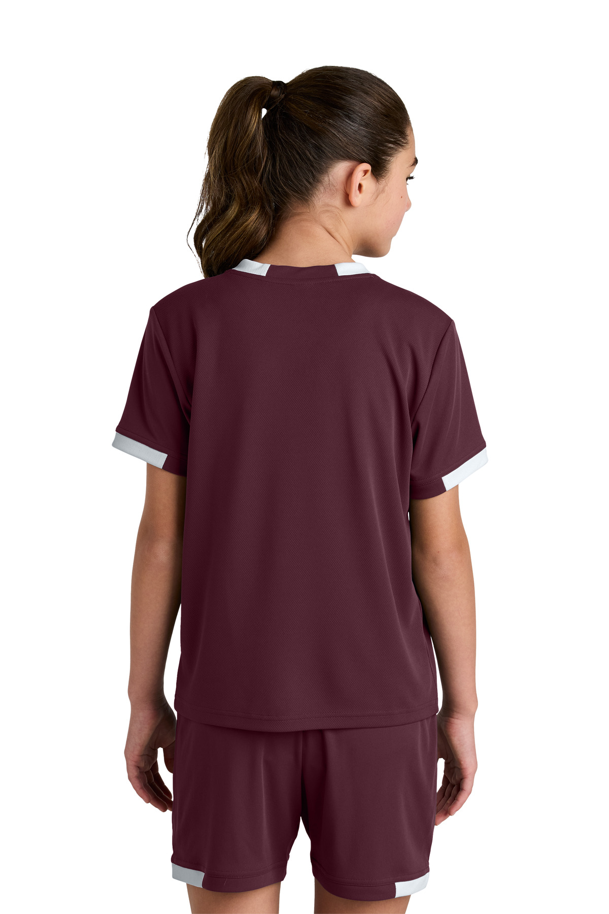 Sport-Tek Youth Club Short Sleeve Crew YST440 12