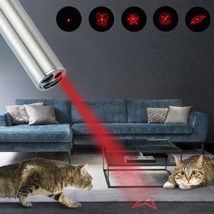 Mini Laser Pointer For Pets Stainless Steel With Cartoon Icons And Wrist Band 3