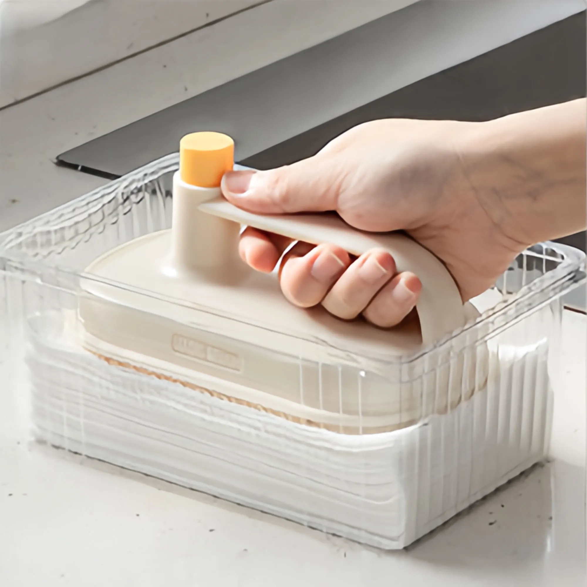 Replaceable Magic Brush Cleaning Pads For Kitchen Grease 4