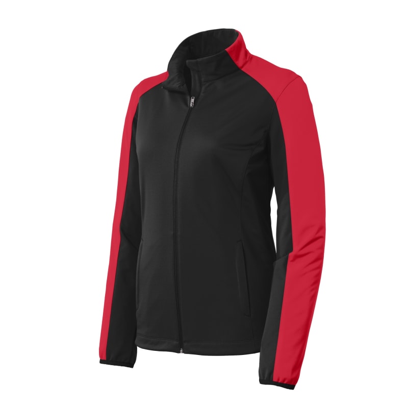 Port Authority Women's Active Colorblock Soft Shell Jacket. 25