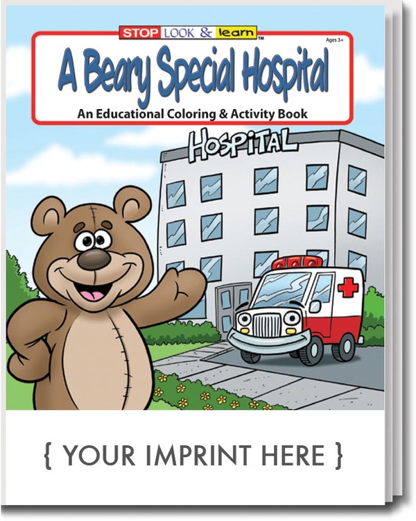 COLORING BOOK - A Beary Special Hospital Coloring & Activity Book 4