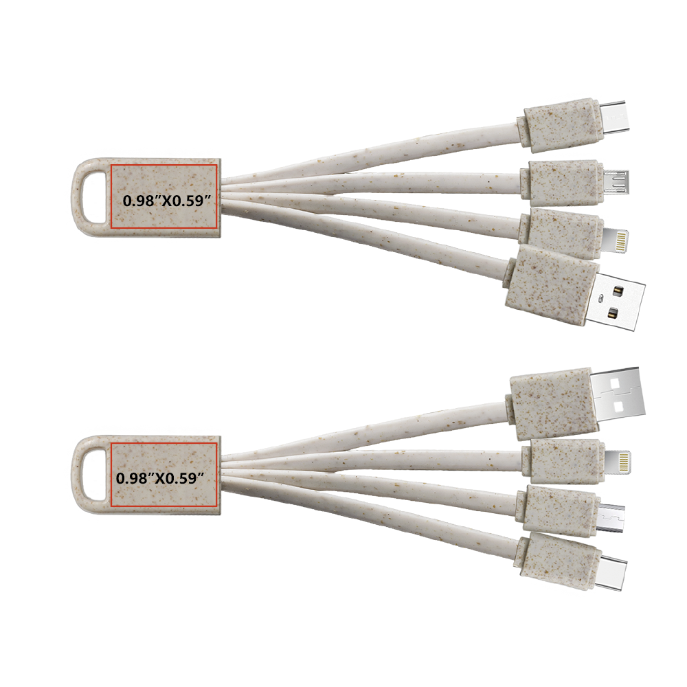Swain Eco-Friendly 4-in-1 Charging Cable 4