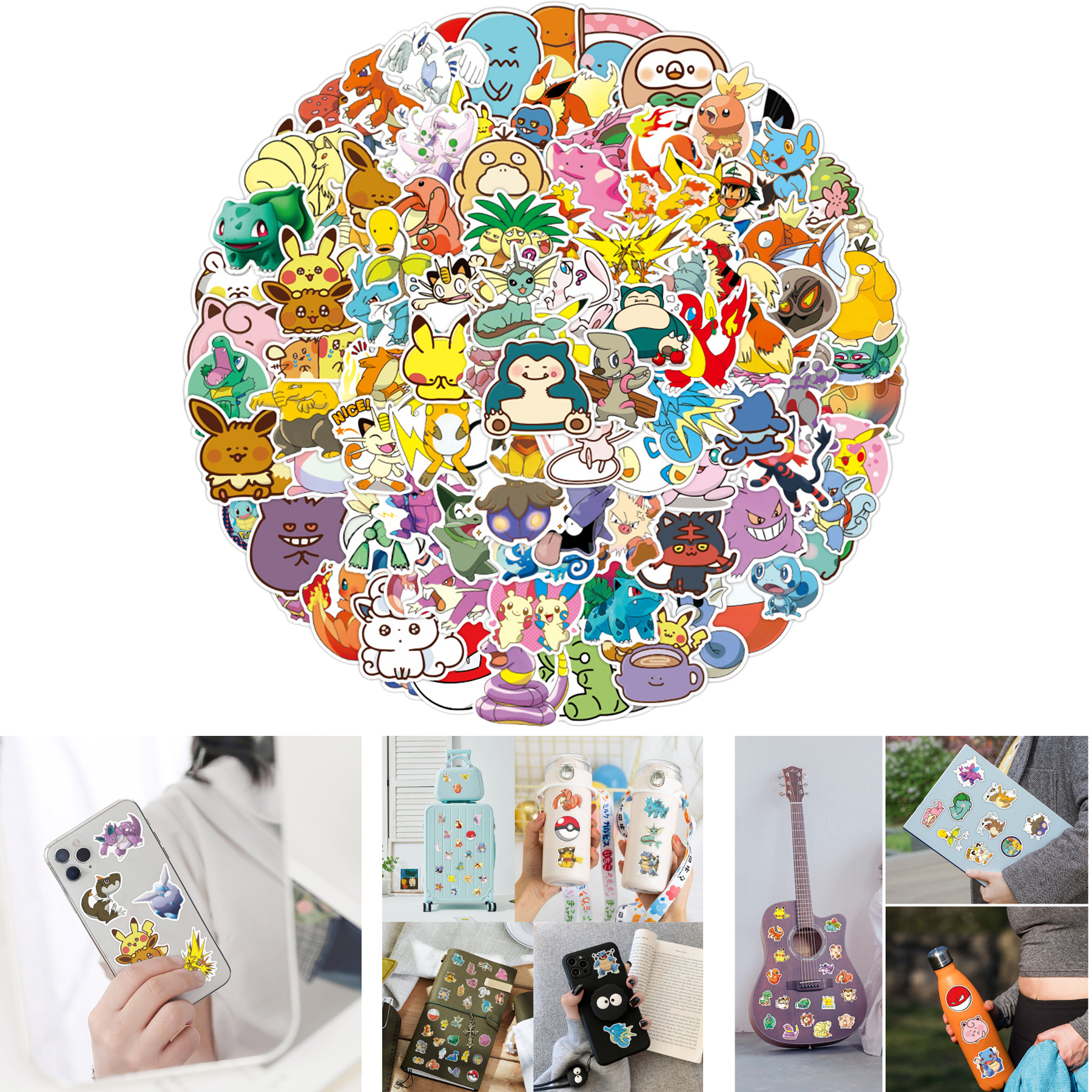 200pcs Water Bottle Stickers 2