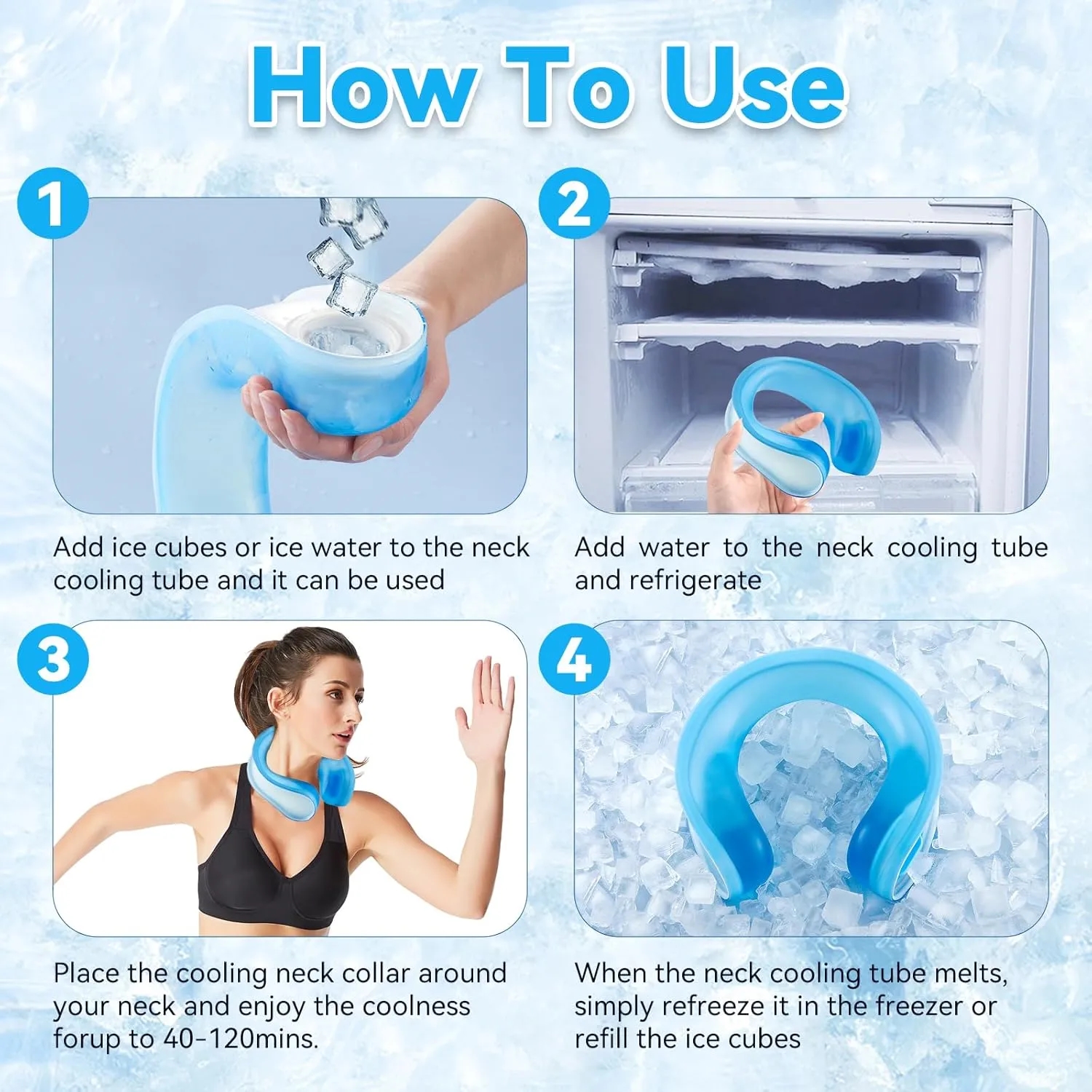 Portable PVC Neck Cooler 10