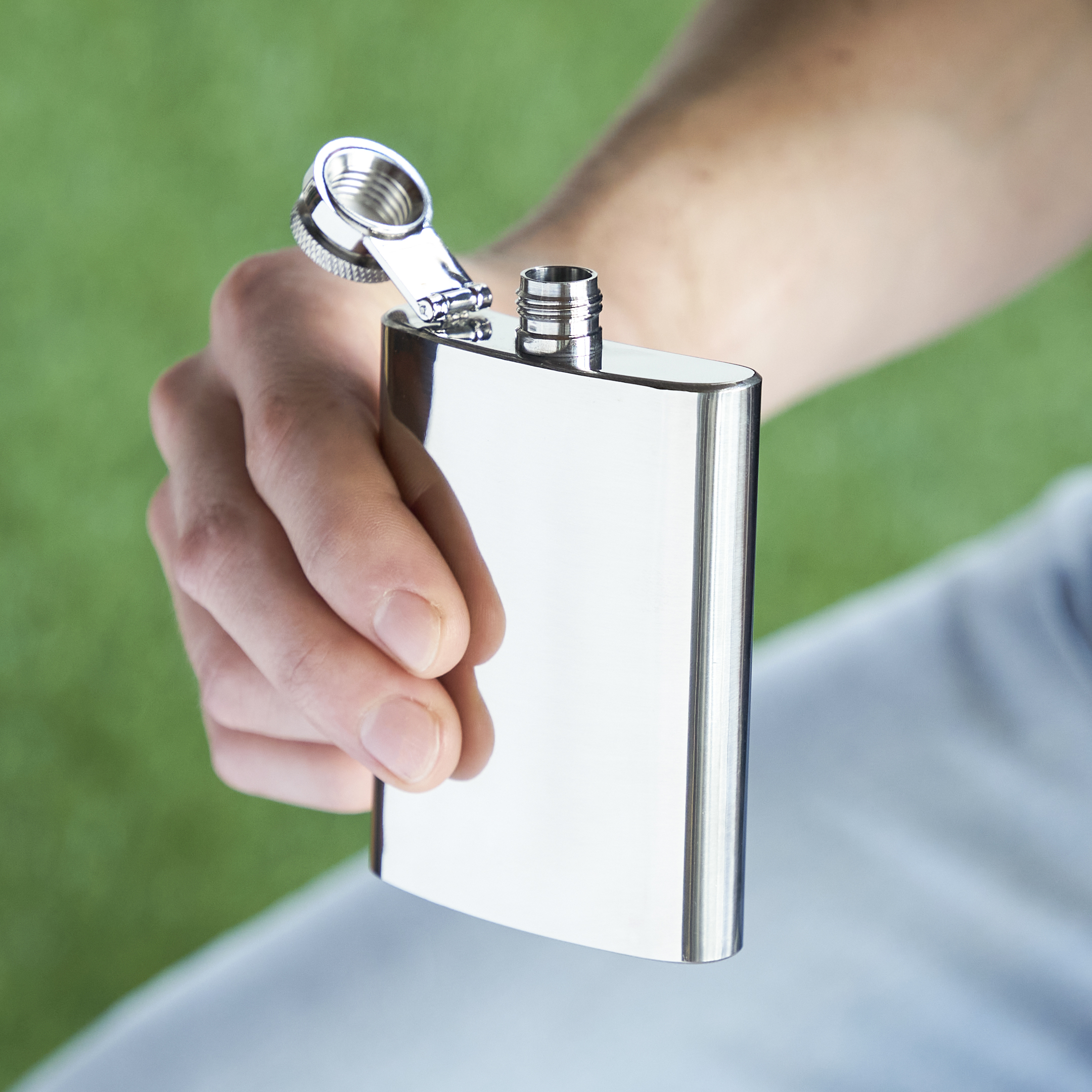 True® TrueFlask™: 4 oz Stainless Steel Flask 5
