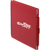 FSC® Recycled 5.5” x 7” Spiral Notebook w/ RPET Pe 11