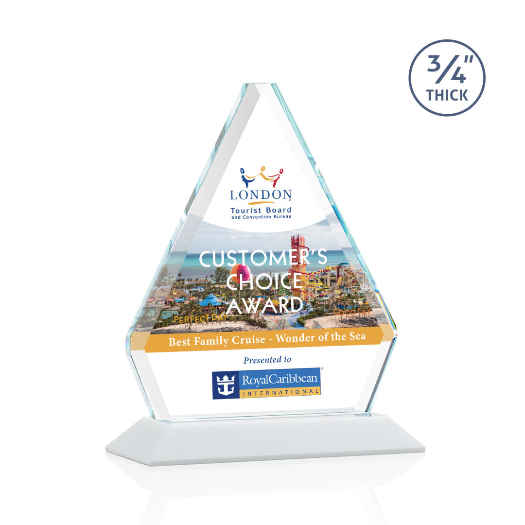 Fyreside VividPrint™ Award - White 4
