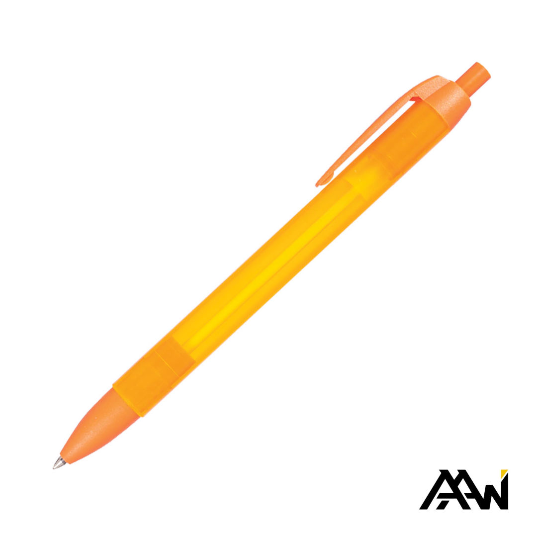 Widebody Pen w/Translucent Barrel - Matte Colored Accent 15