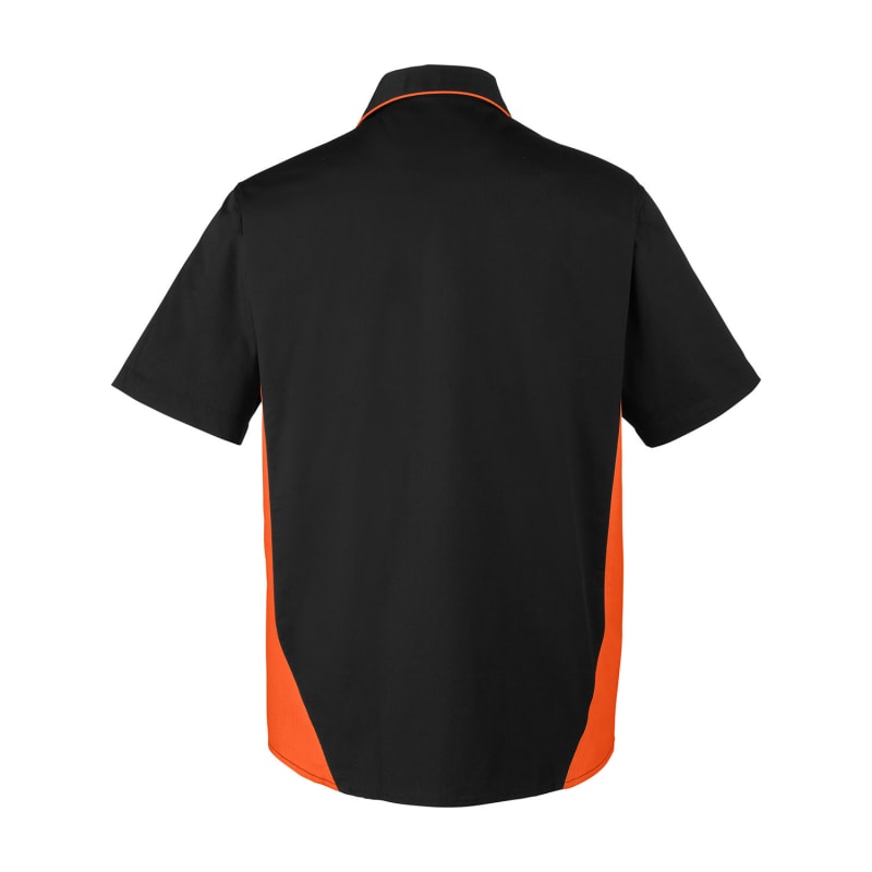 Harriton Men's Tall Flash IL Colorblock Short Sleeve Shirt 5