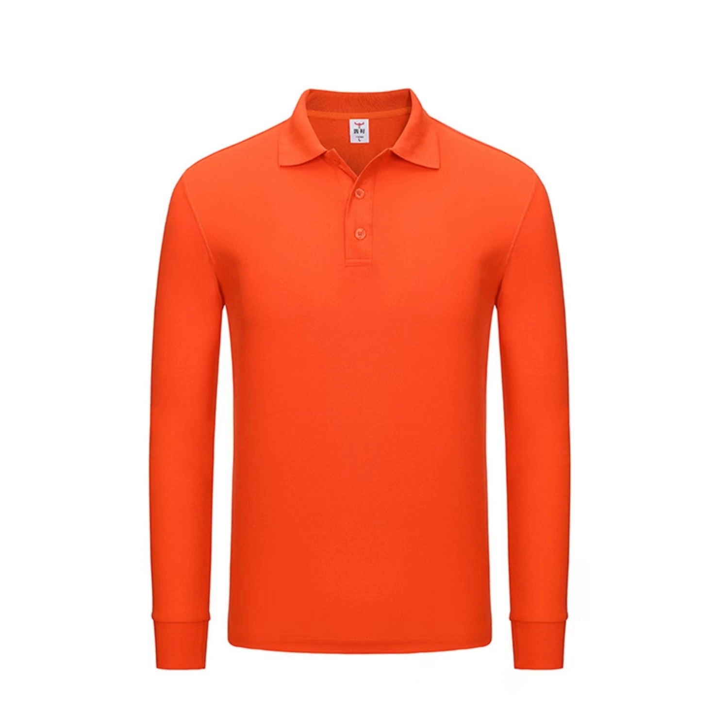 Ladies' Long-Sleeve Polo Shirts Sweatshirt Tops Work Clothes 8