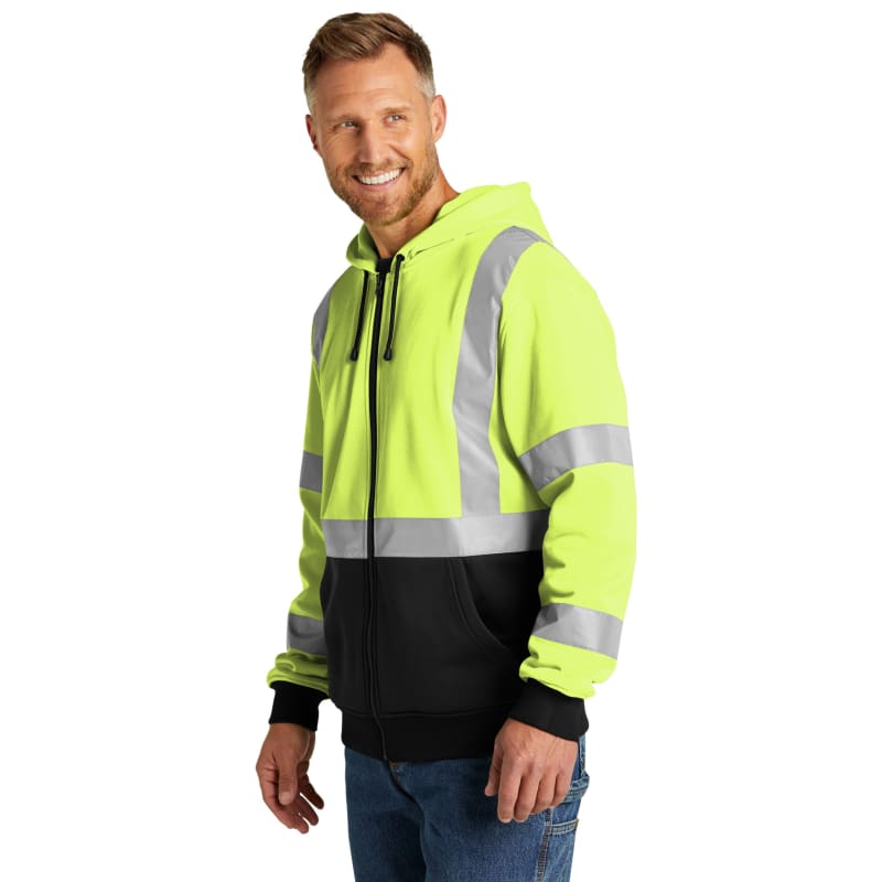 CornerStone A107 Class 3 Heavy-Duty Fleece Full-Zip Hoodie 6