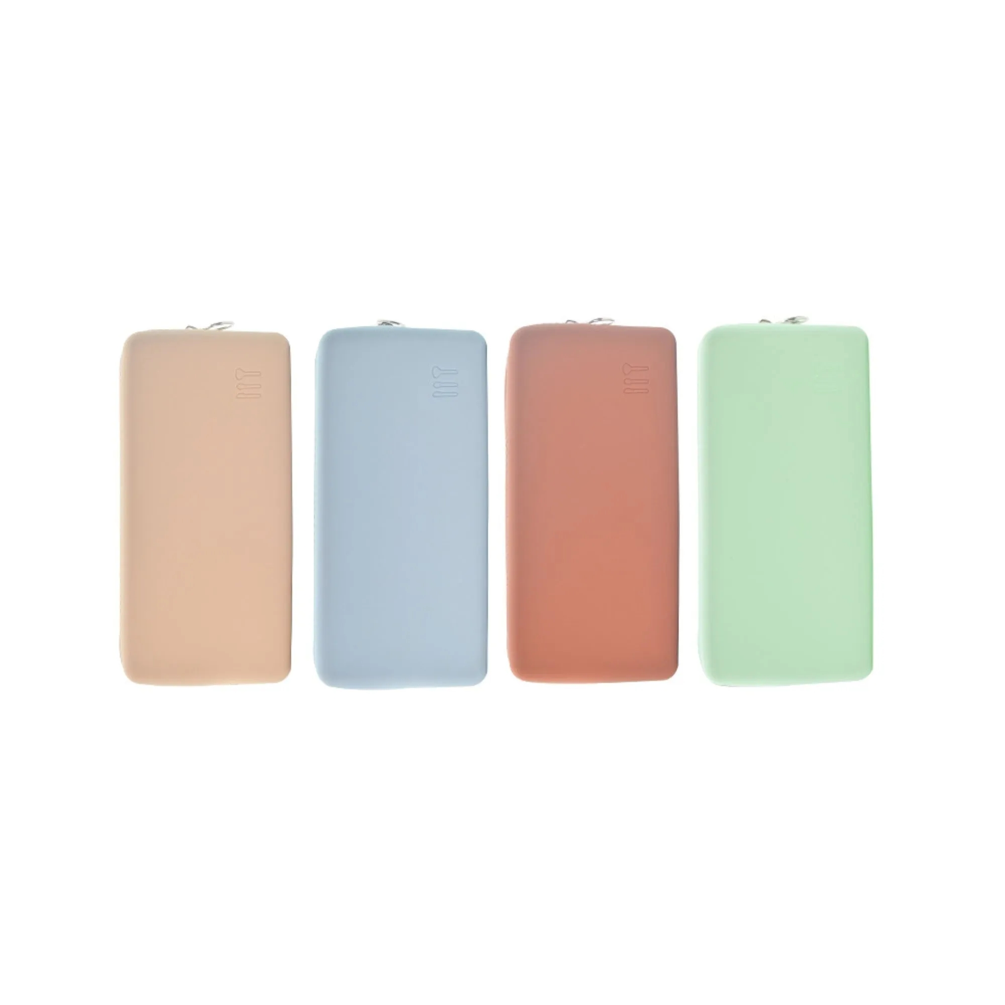 Silicone Zippered Hand Held Makeup Brush Storage Bag 2