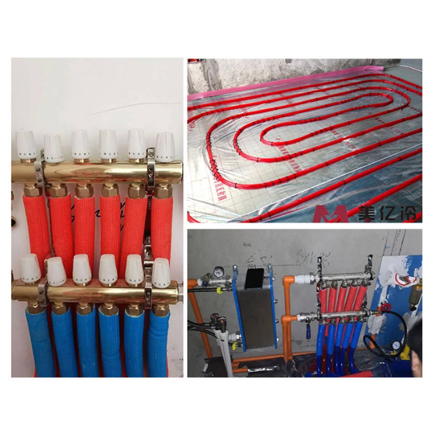 AC Copper Pipes Fireproof Sunproof Insulation Tube 10