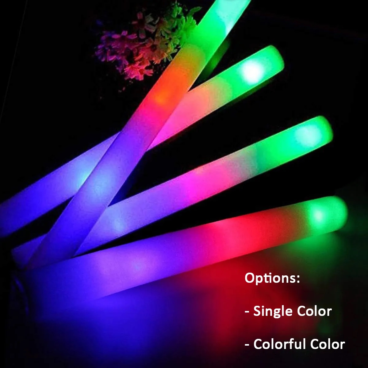 19 Inches Foam Glow Sticks 4