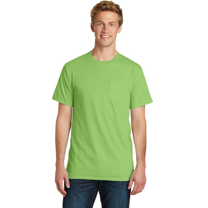 Port & Company Beach Wash Garment-Dyed Pocket Tee. 10