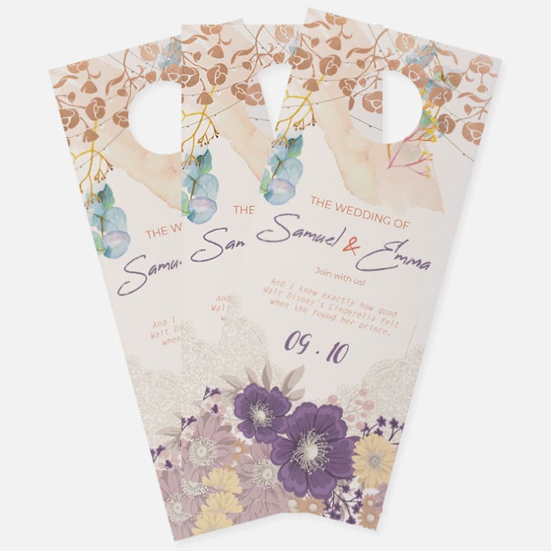 3.5 X 8.5 Inch Full Color Door Hanger 11