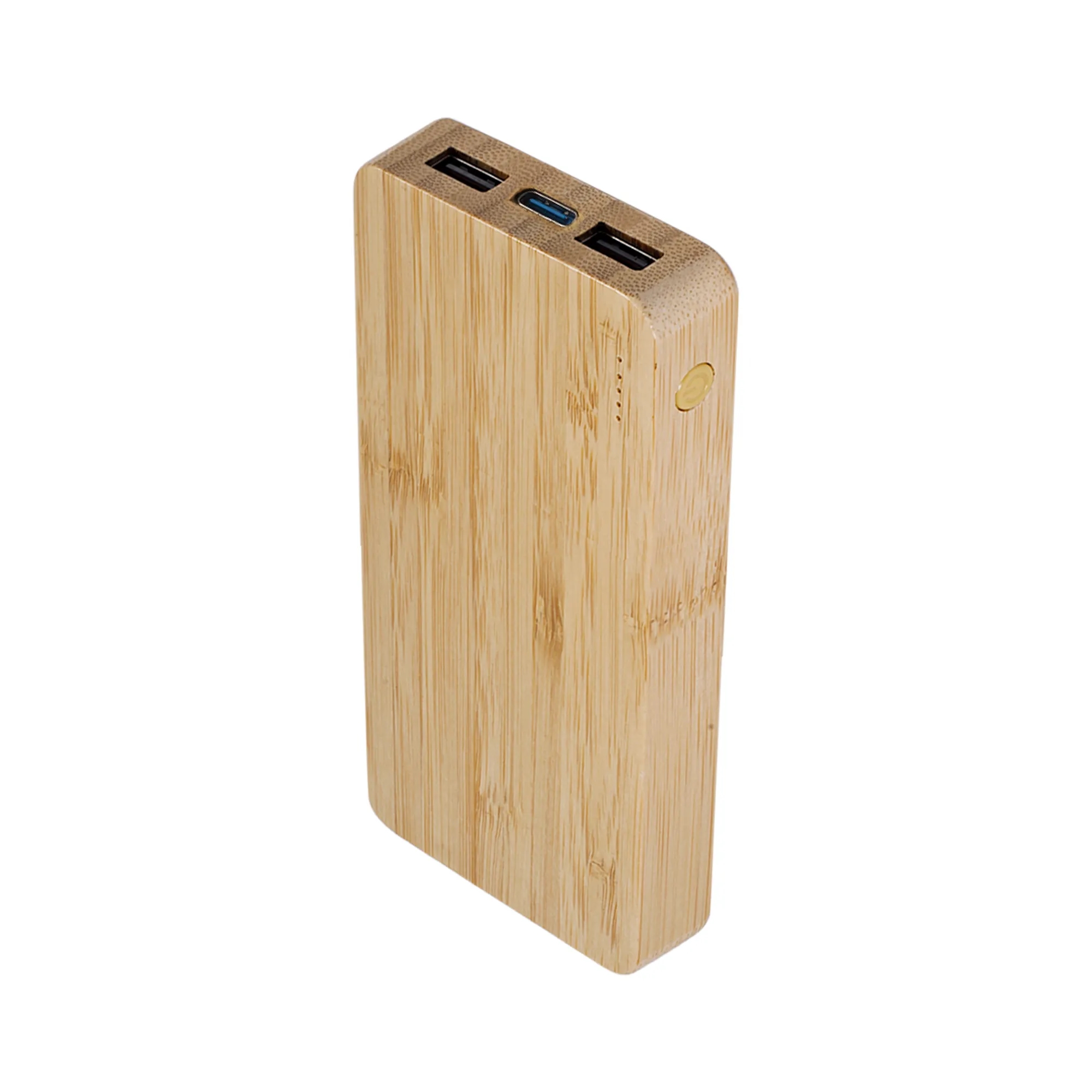 Hayes Bamboo Wireless Powerbank 10,000mAh 6