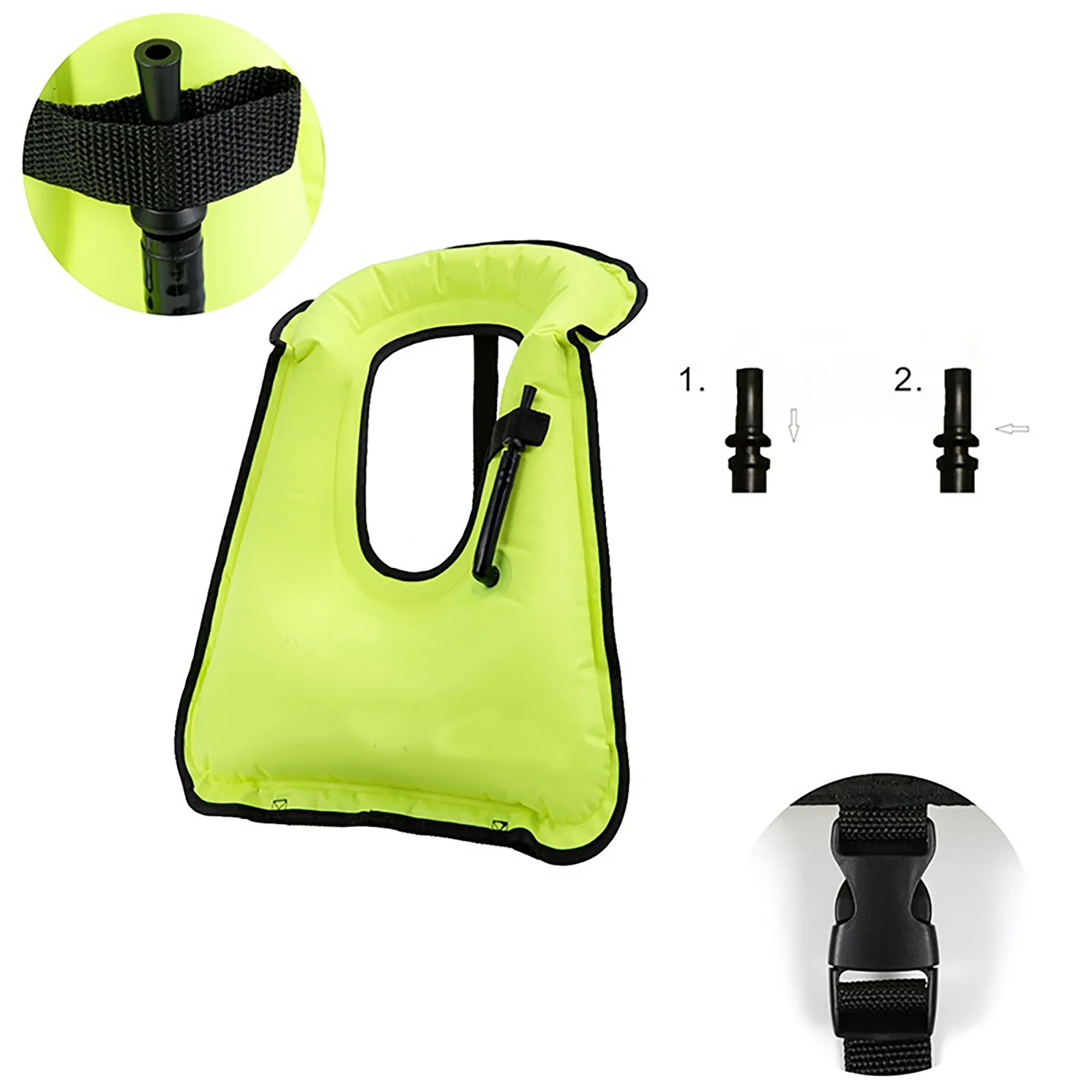 Inflatable Swim Arm Bands Floater Sleeves Swimming Rings 2