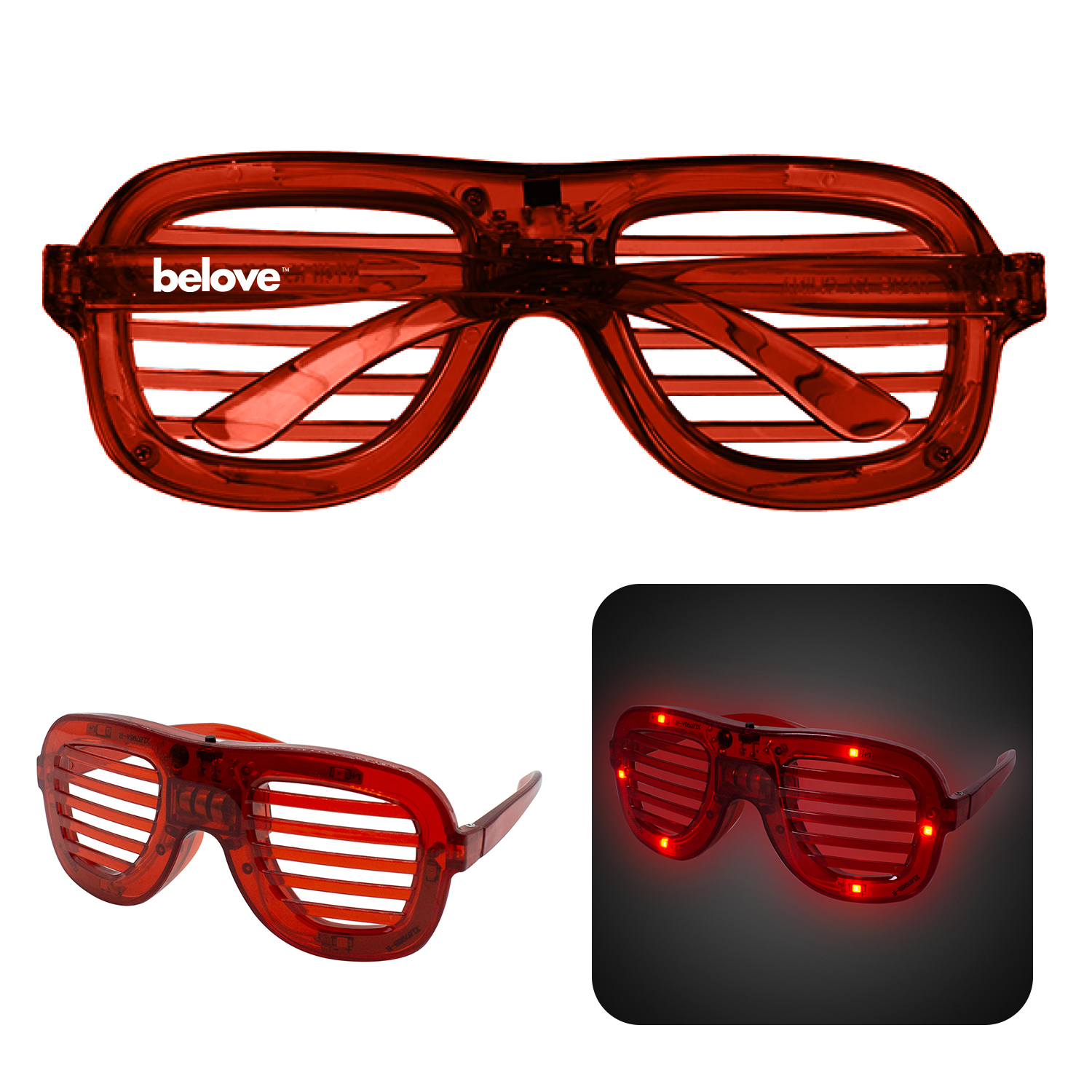 LED Slotted Glasses 11