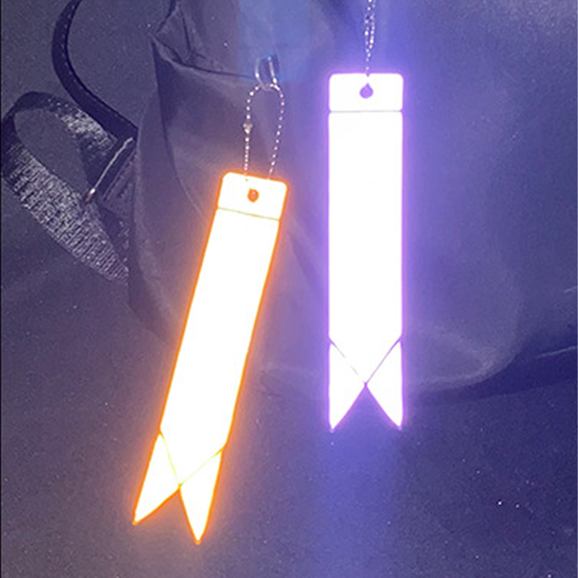 Multi Color PVC Material 6 Inch Reflective Streamer 1