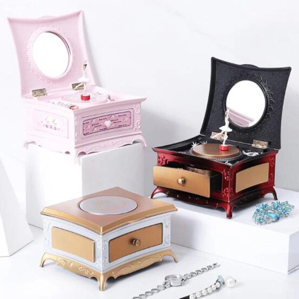 Jewelry Music Box with a Dancing Ballerina Inside 2