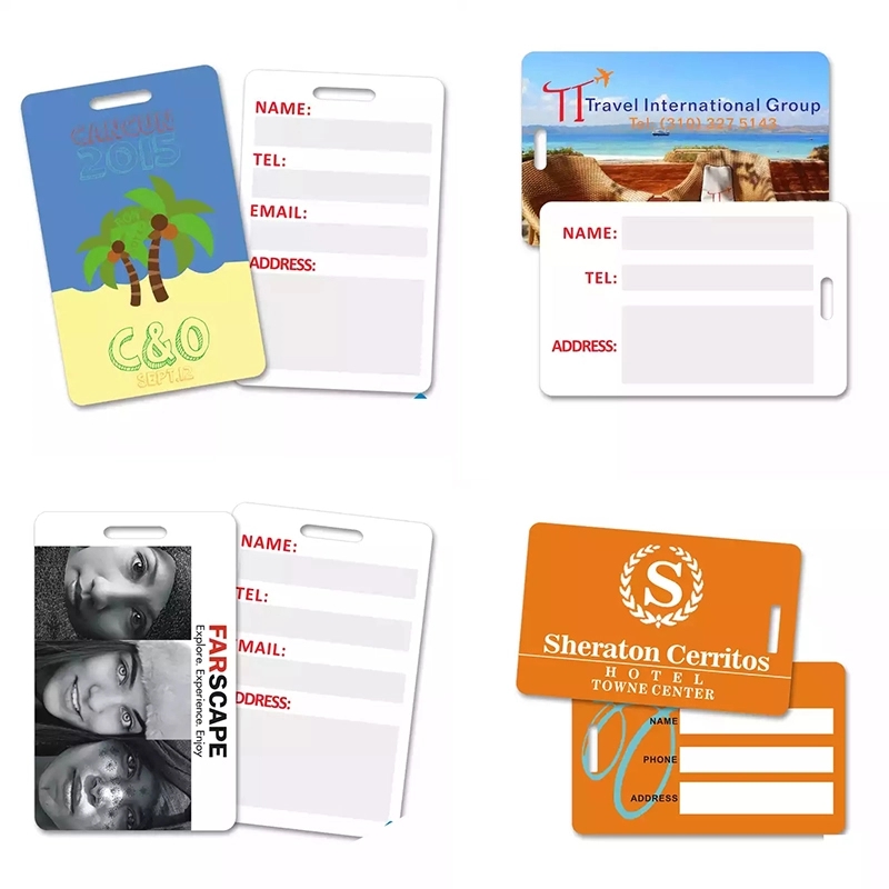 Pvc Luggage Travel Bag Tags 1