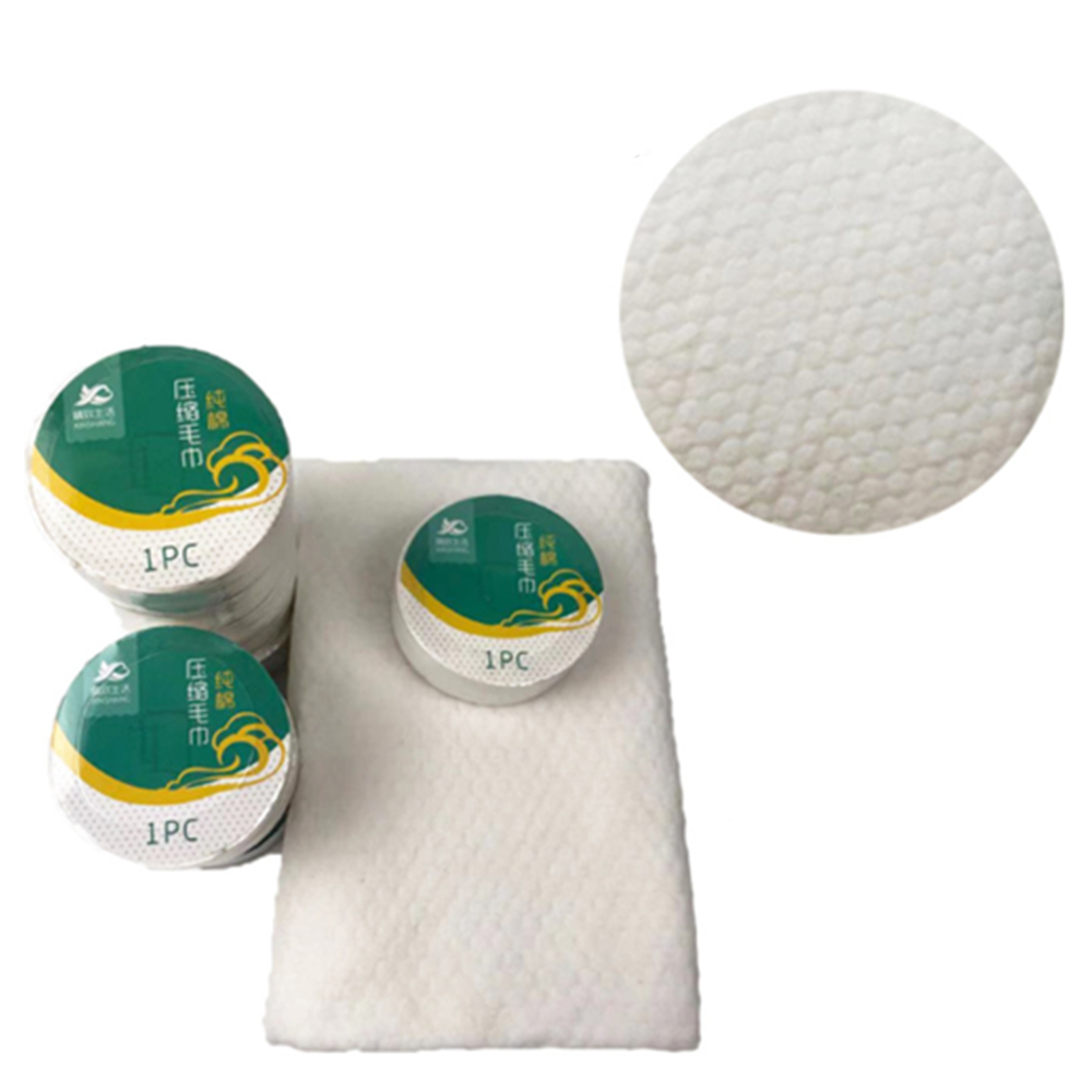 Disposable Compressed Travel Square Towel 1