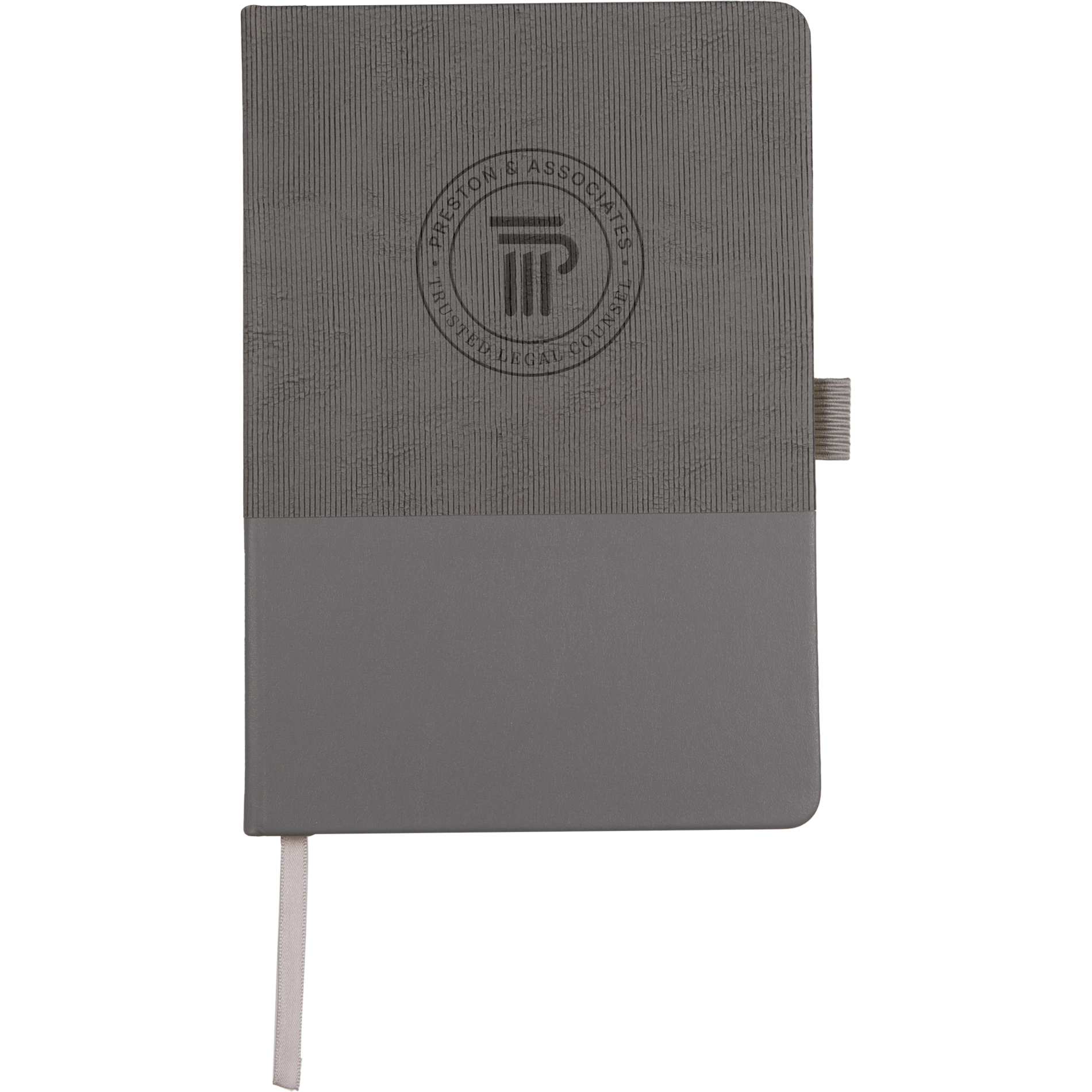 5.5" x 8.5" FSC® Recycled Ribbed Bound Journal 39