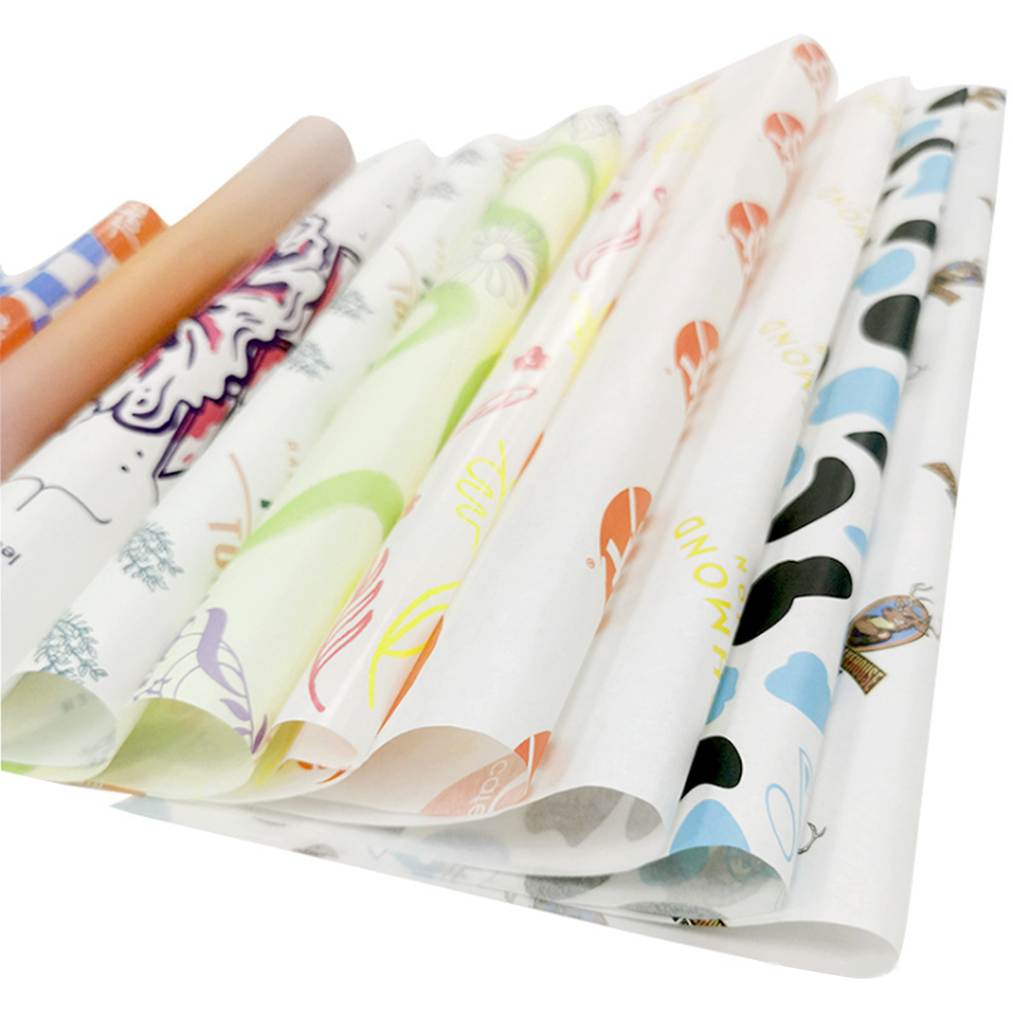 MOQ 1000 Custom Food Wrap Paper 2