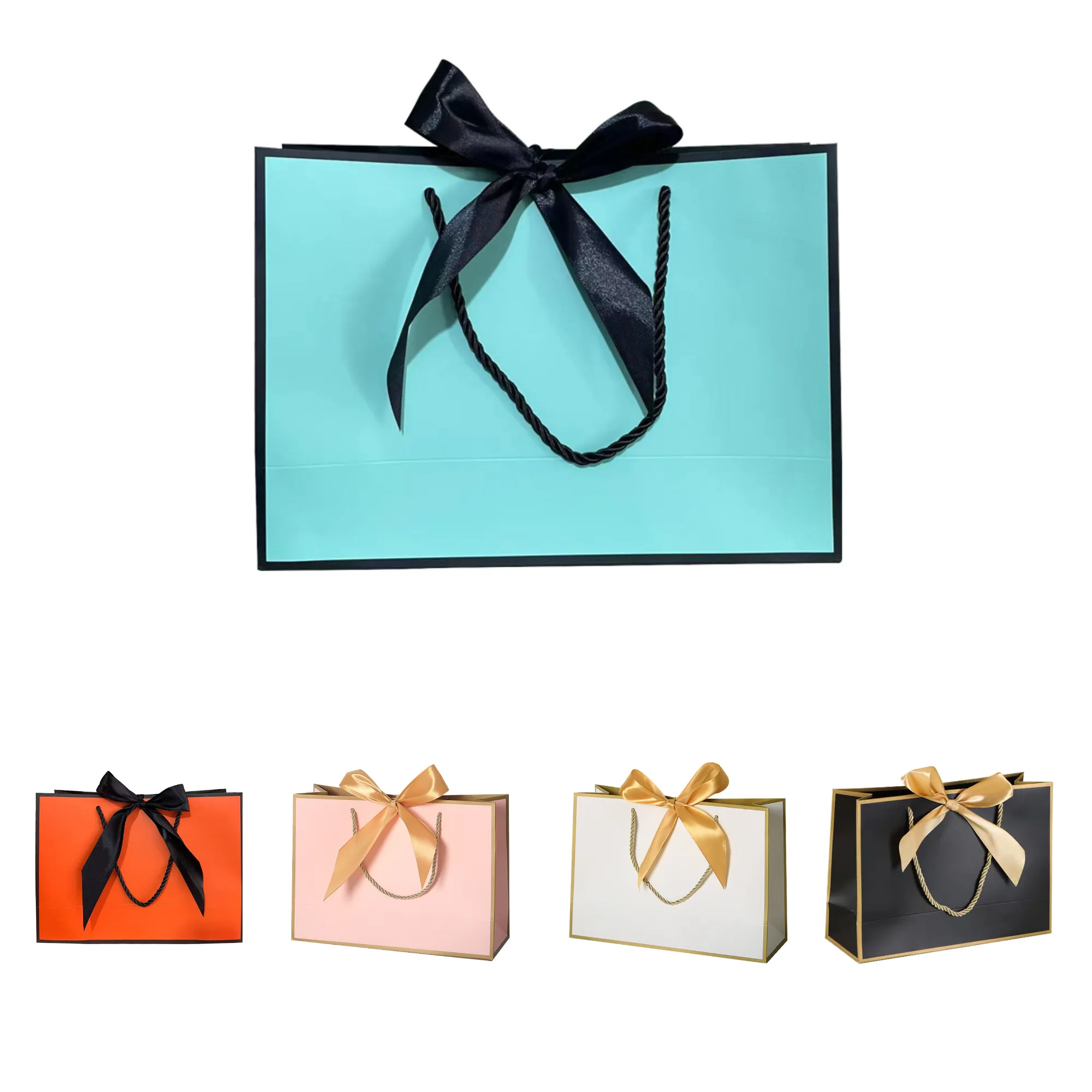 Bowknot Cloth Shopping Tote Bag 2