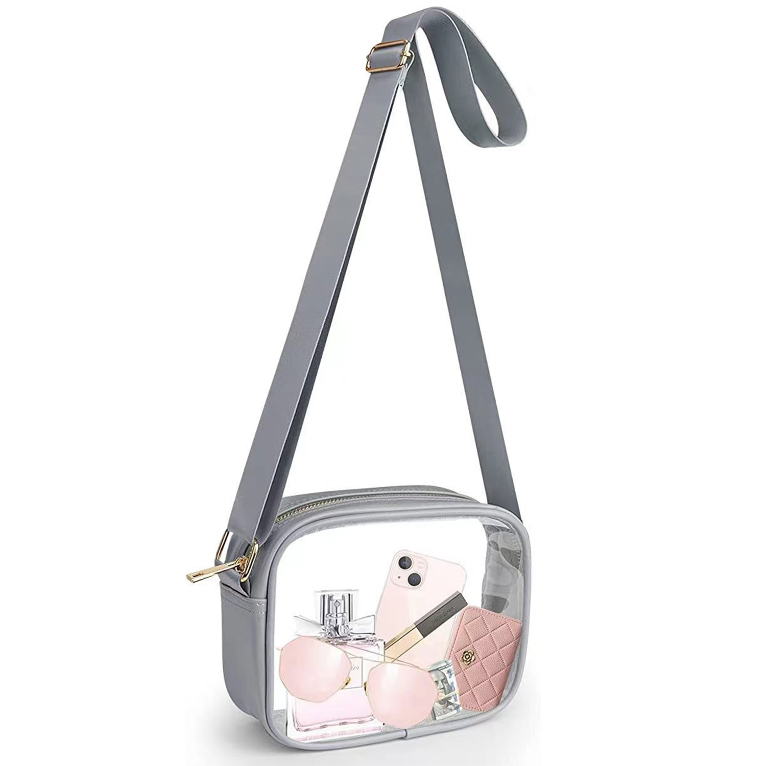 PVC Transparent Crossbody Bag 4