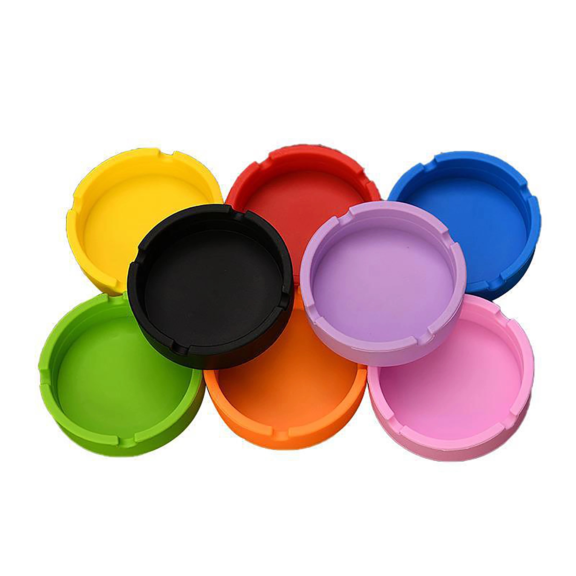 Round Silicone Ashtrays 3