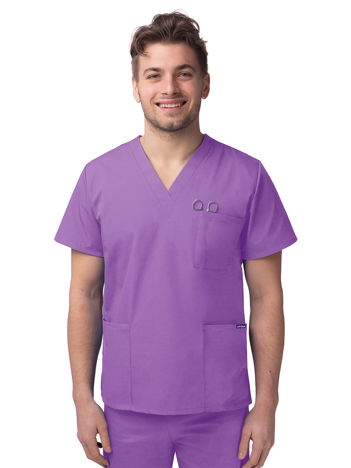 Adar - Sivvan - Unisex V-Neck 3 Pocket Top 37