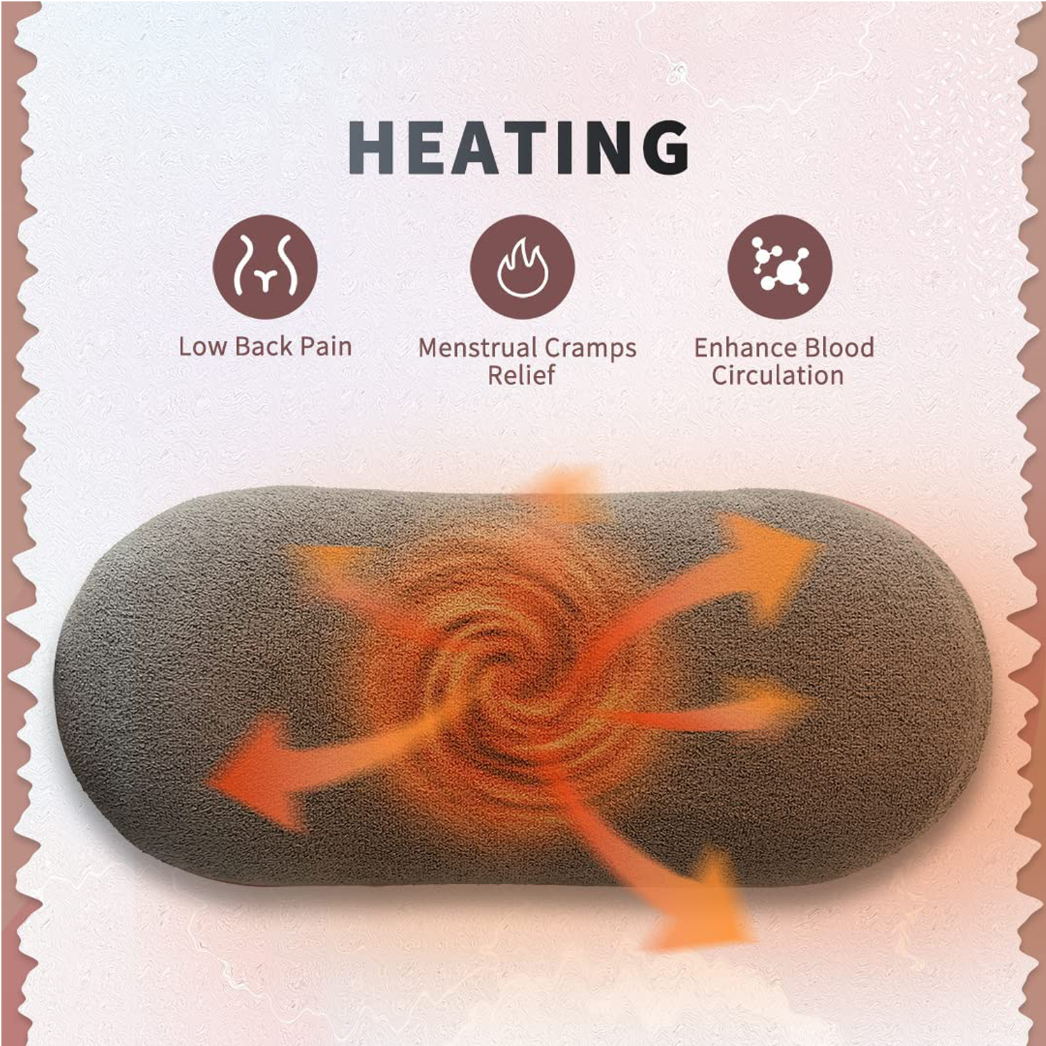 Heating Pad for Menstrual Cramps Relief Portable 4