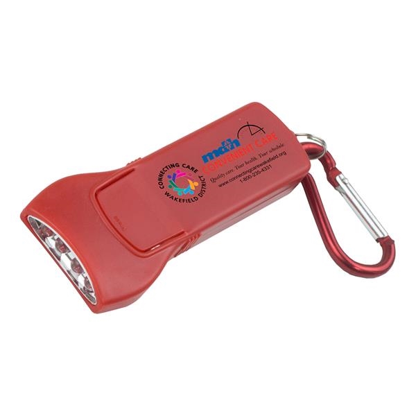 Beamer 4 LED Keyholder with Carabiner Clip 2